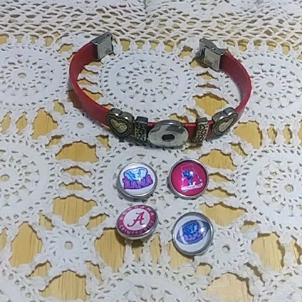 Snap Jewelry - Sports Snap Buttons - 🏈 Football